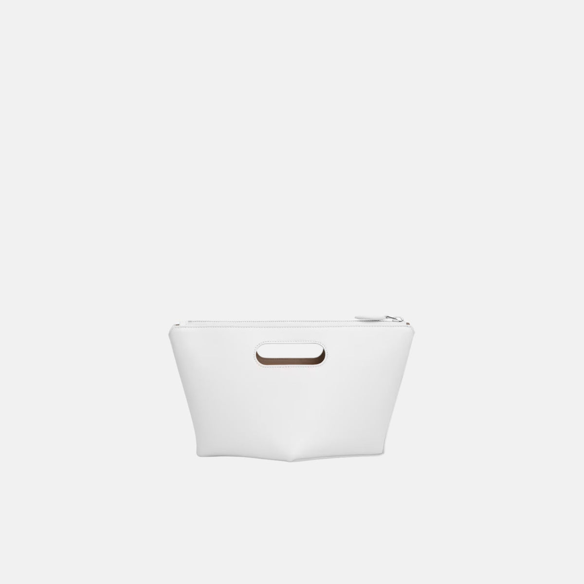 Folded Zipped Bag In Calfskin