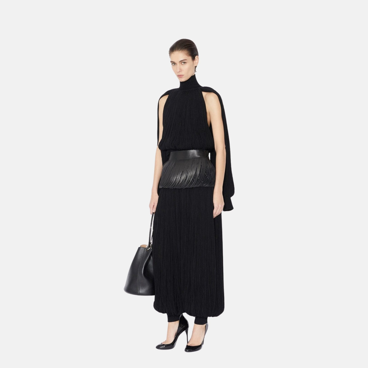 Knitted Fringes Jumper