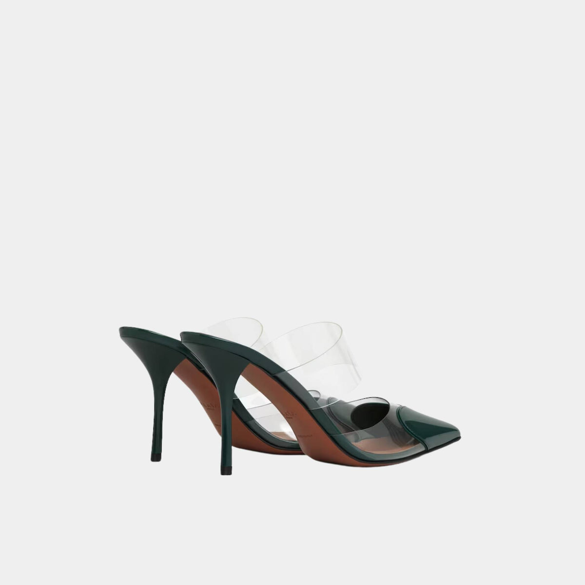Le Cœur Mules In Patent Calfskin