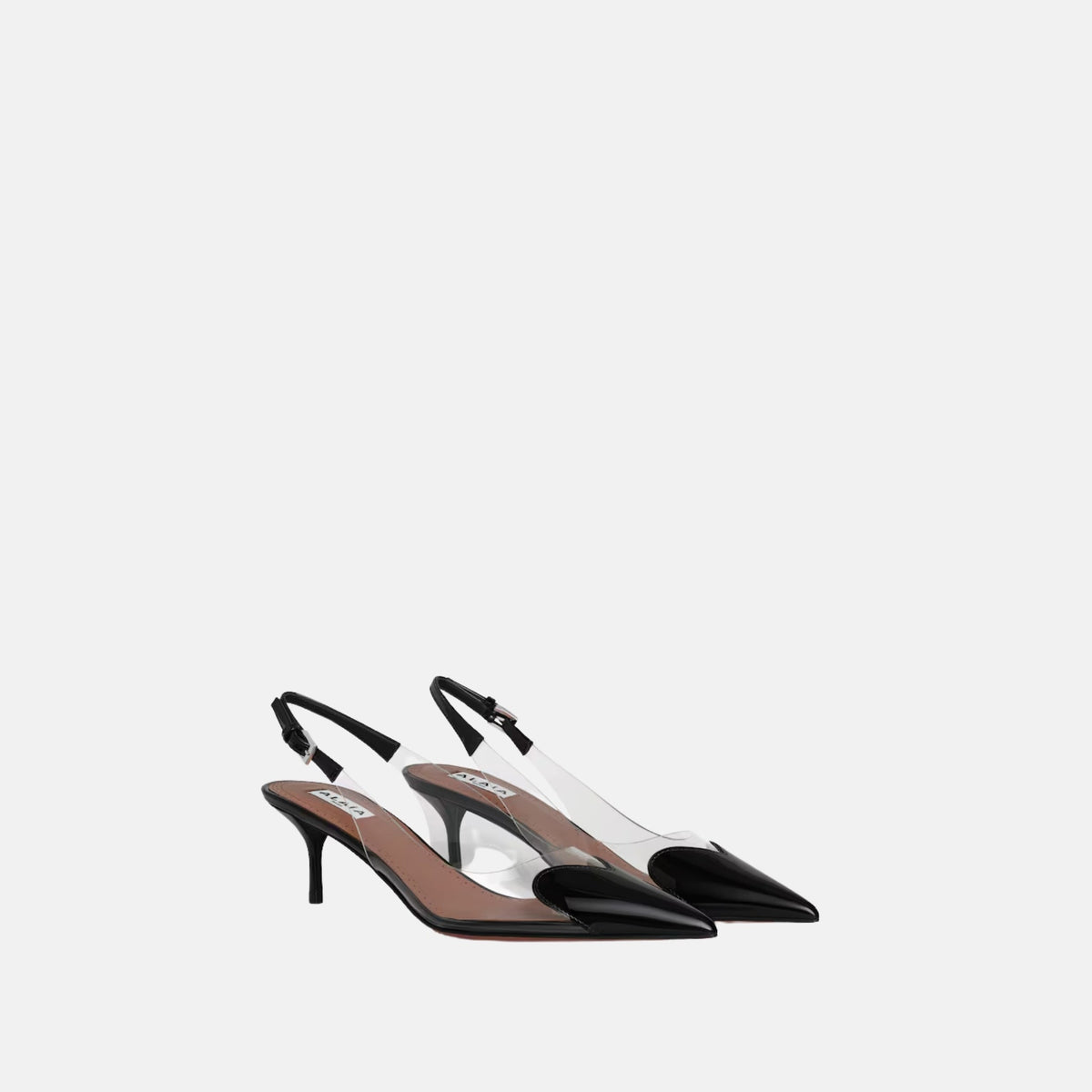 Le Coeur Slingbacks In Patent Lambskin