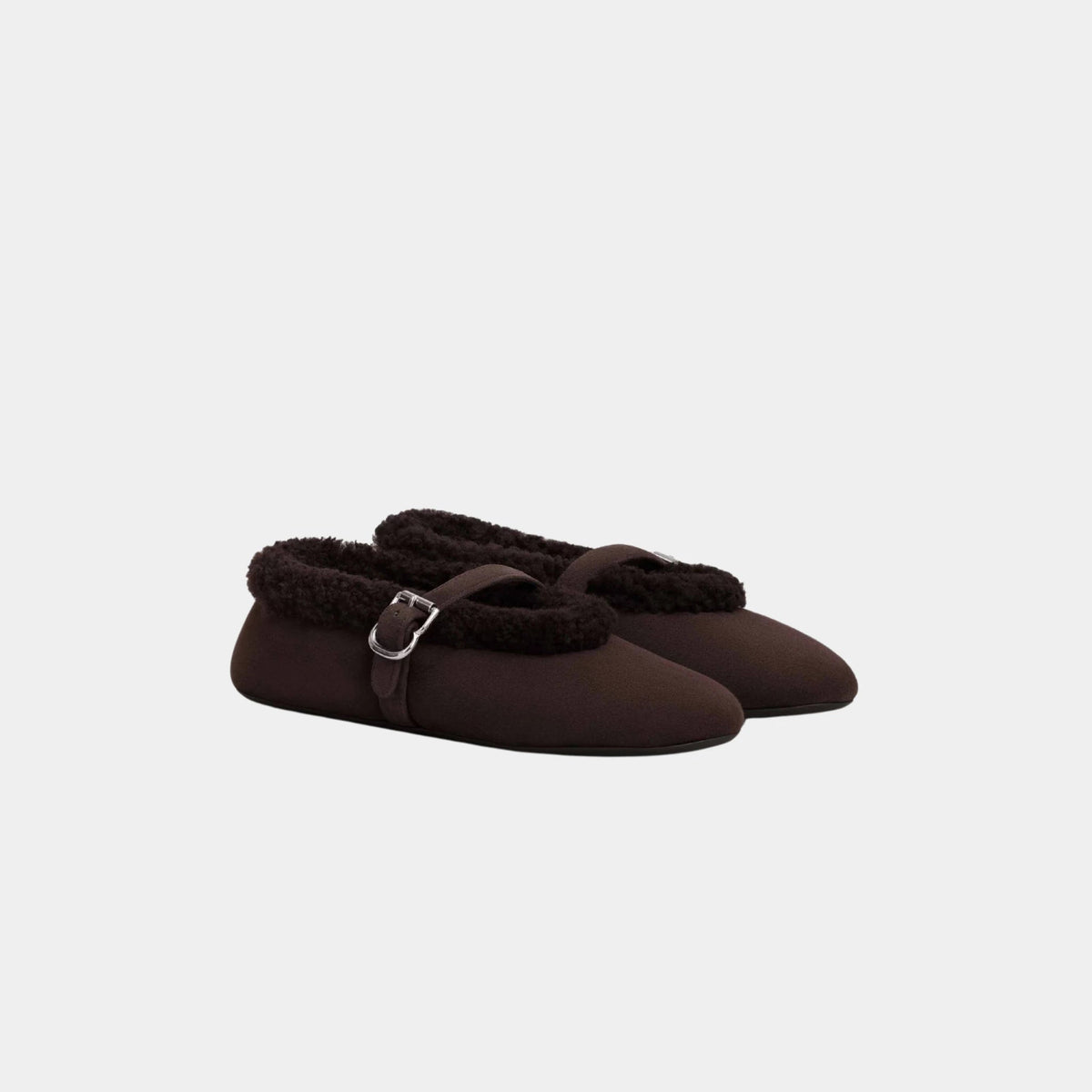 Shearling Ballerinas