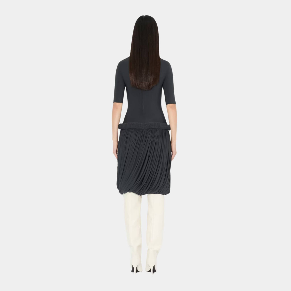 Short Dress In Supple Jersey
