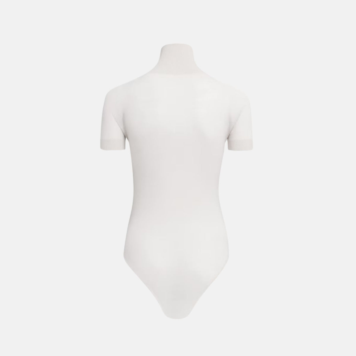 Short Sleeve Body In Sheer Wool Knit