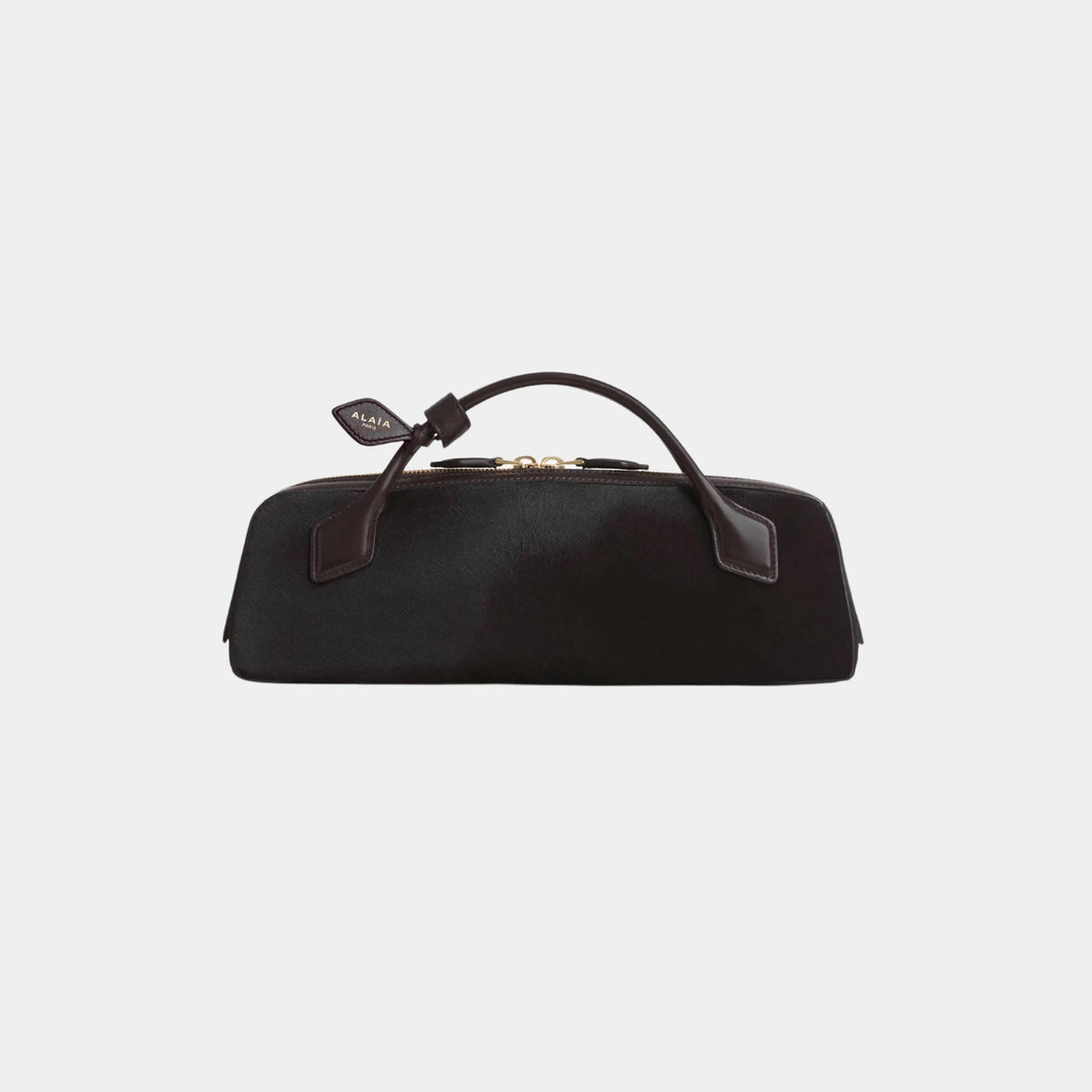 The Pony Leather Dachshund Clutch