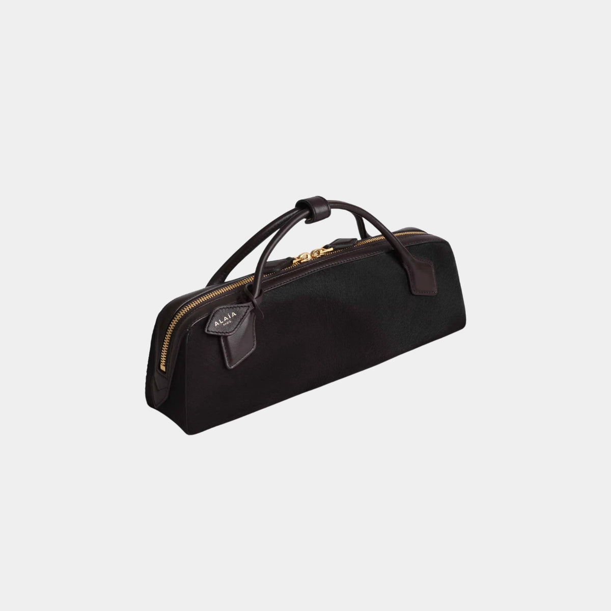 The Pony Leather Dachshund Clutch