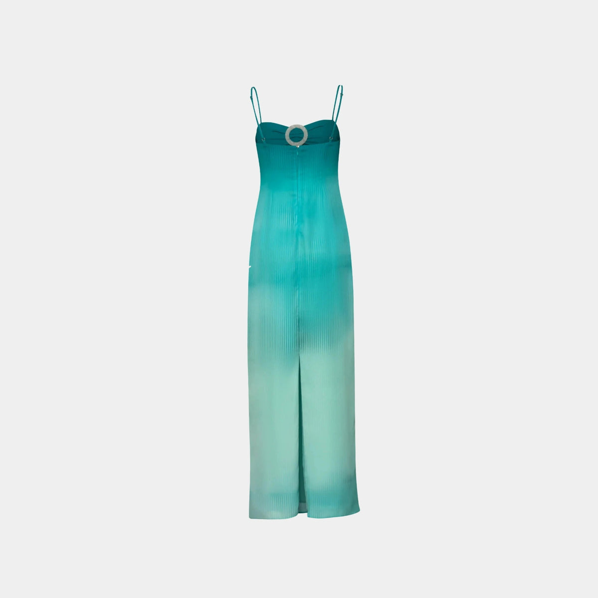 Aman Maxi Dress in Green Eden Chiffon