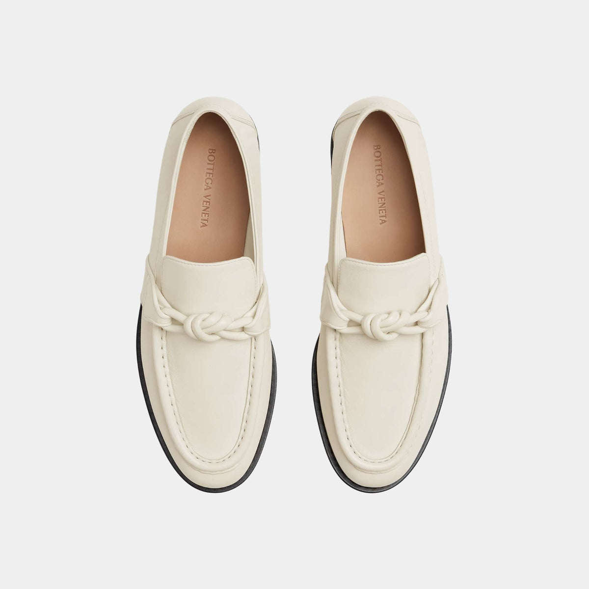 Astaire Loafer Calfskin Signature Knot Detail Women