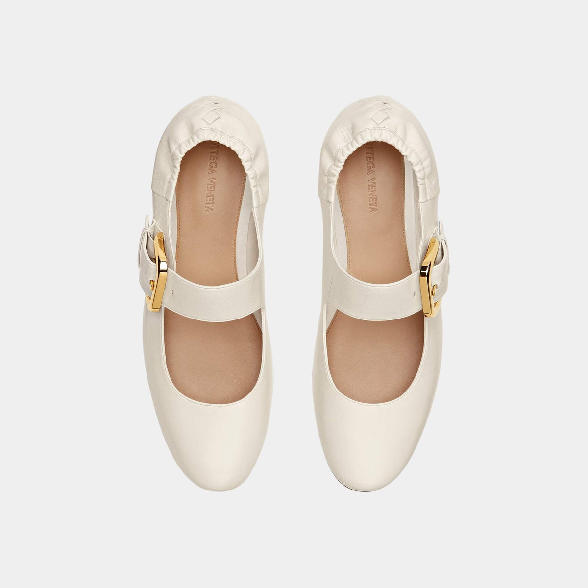 Astaire Mary-Jane Ballerina Calfskin