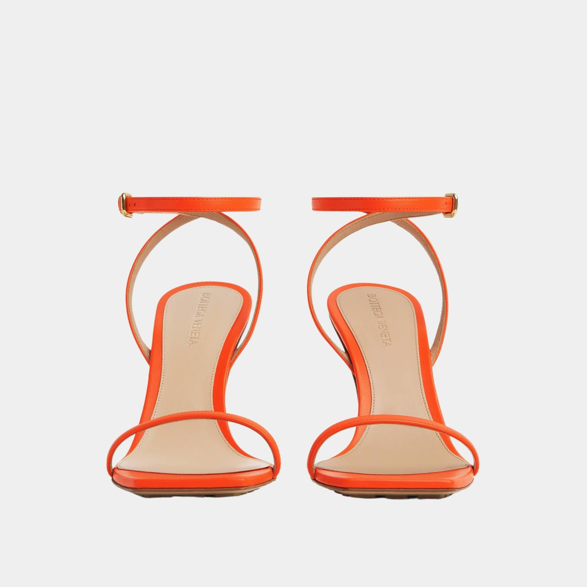 Knot Ankle Strap High Heel Sandal