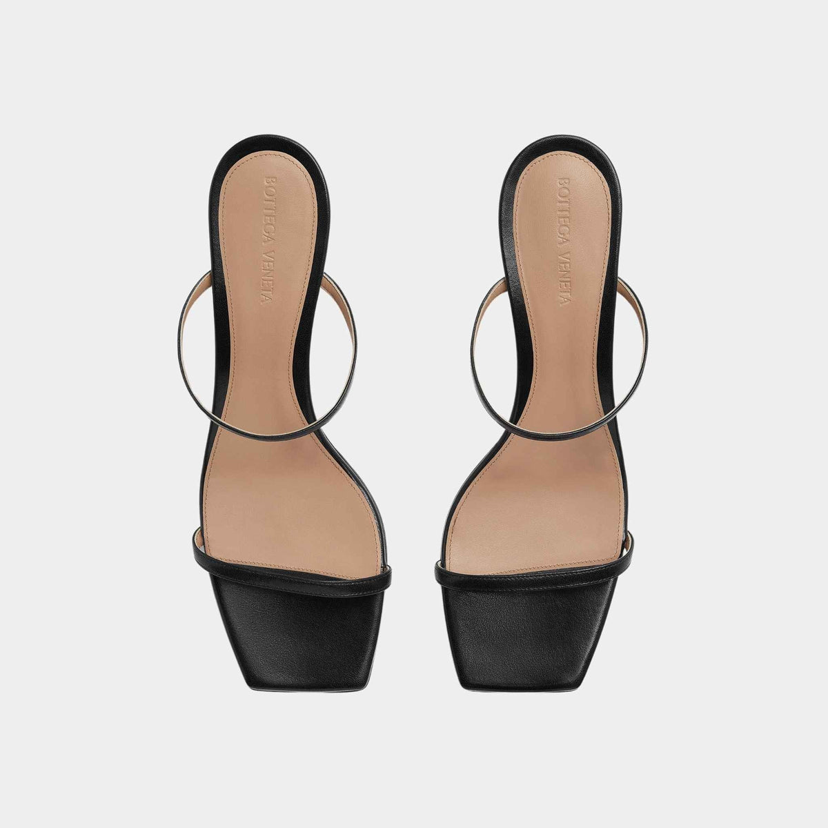 Knot Strap Mid Heel Mule