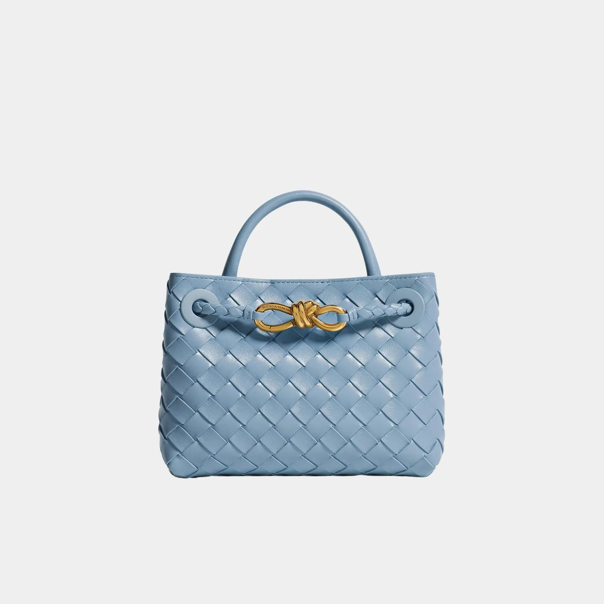 Mini Andiamo Bag in Intrecciato Leather