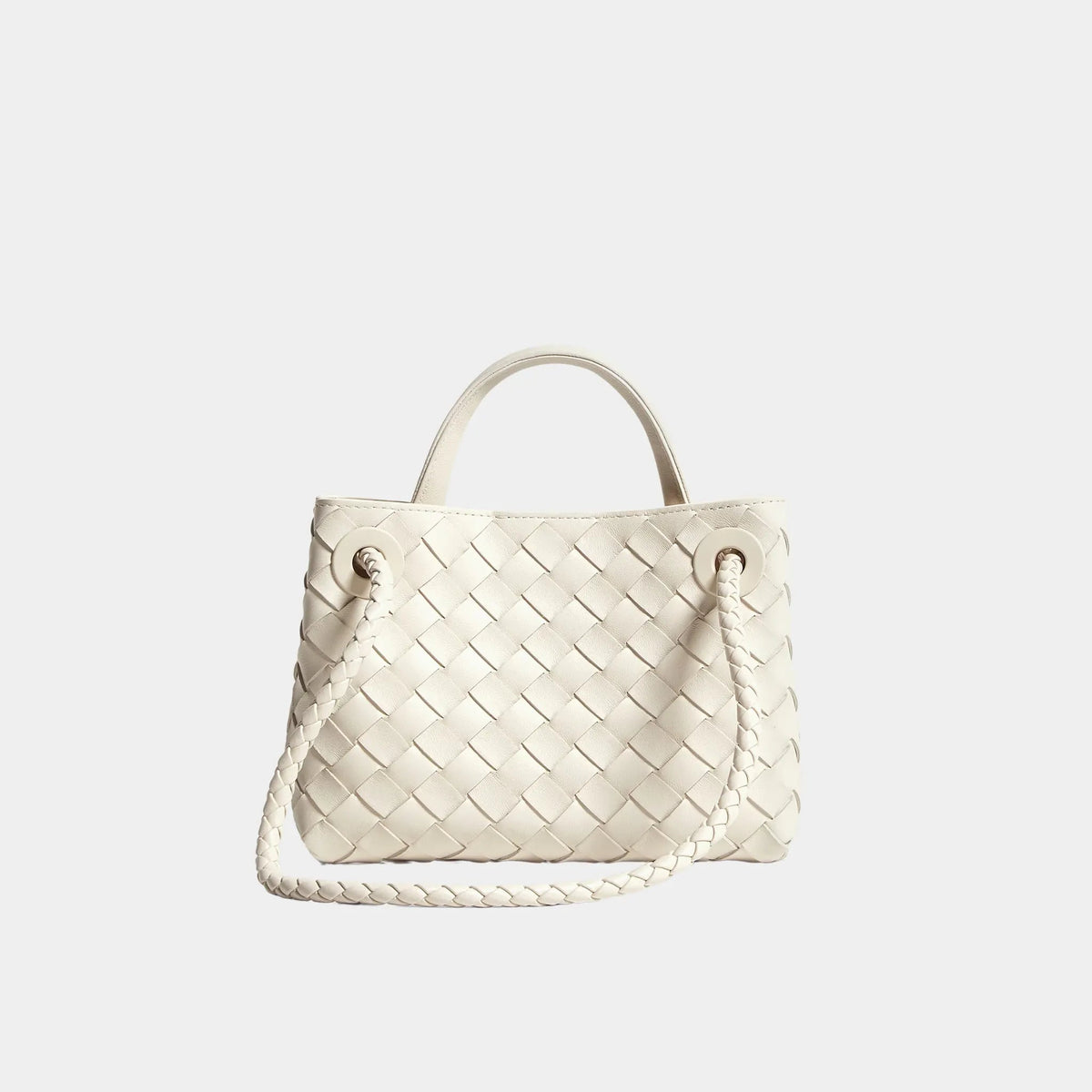Mini Andiamo Bag in Intrecciato Leather
