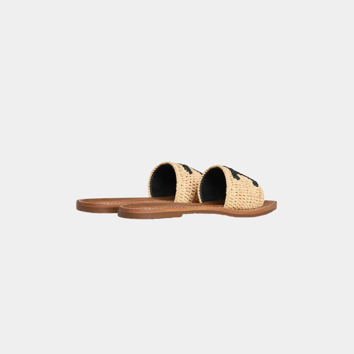 Celine Lympia Mule in Raffia