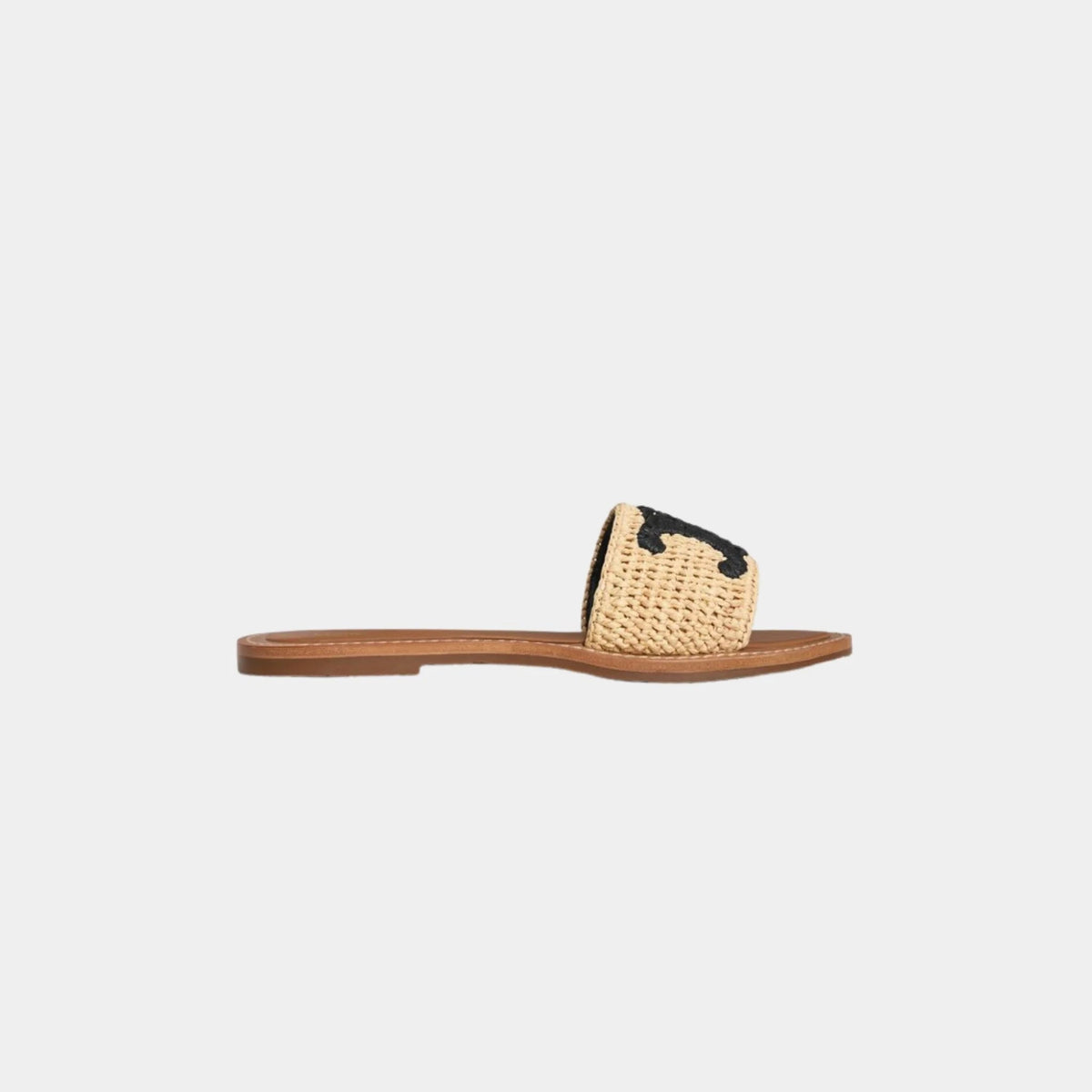 Celine Lympia Mule in Raffia
