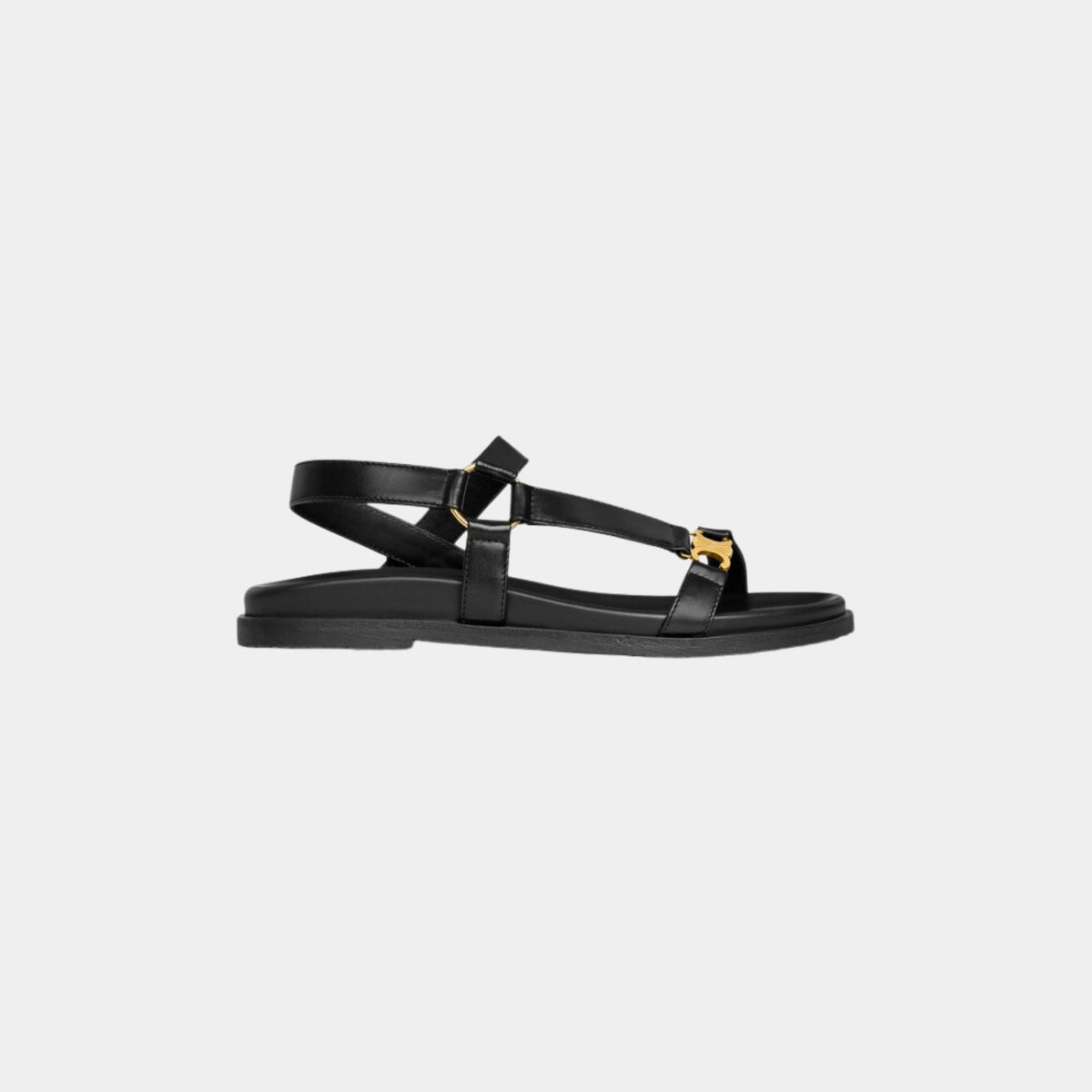 Celine Maud Sandal With Triomphe in Calfskin