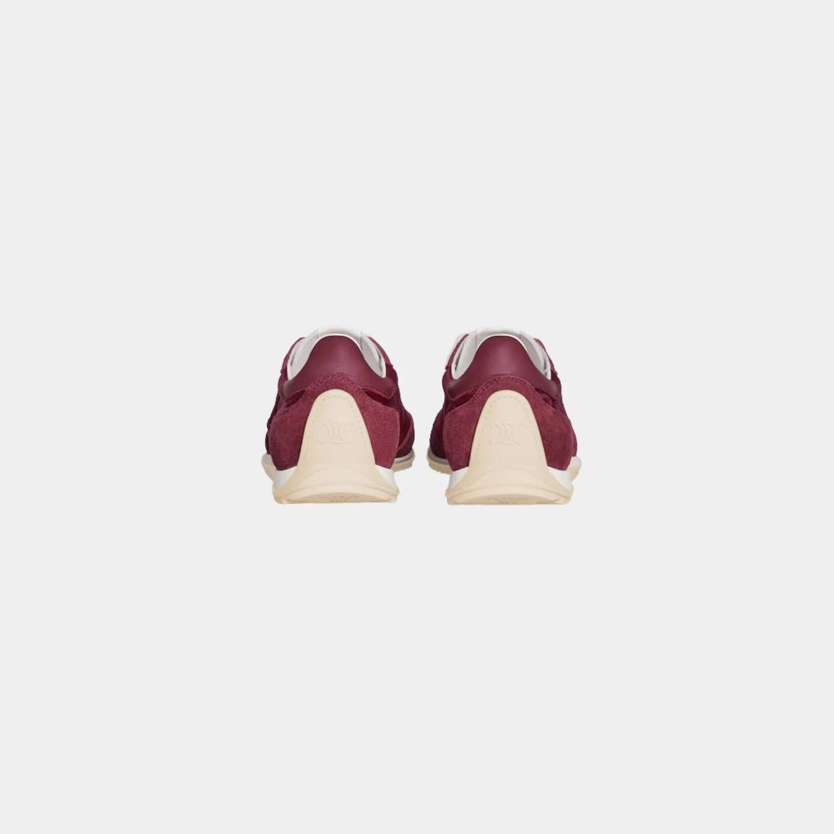 Celine Racer Sneaker With Triomphe in Nylon, Suede & Calfskin