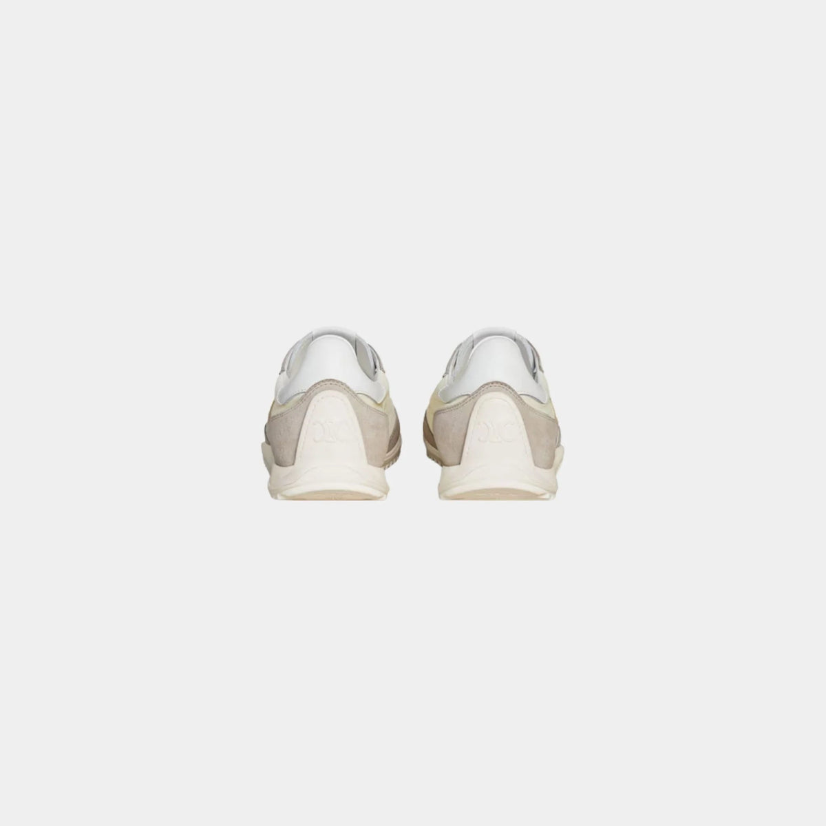 Celine Racer Sneaker With Triomphe in Nylon, Suede & Calfskin