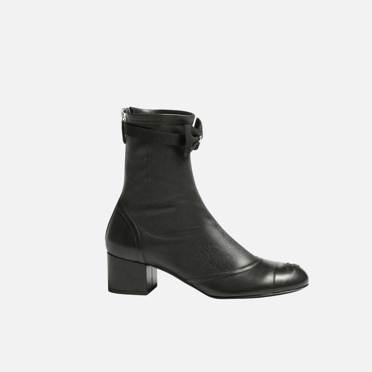 Ankle Boots in Stretch Lambskin