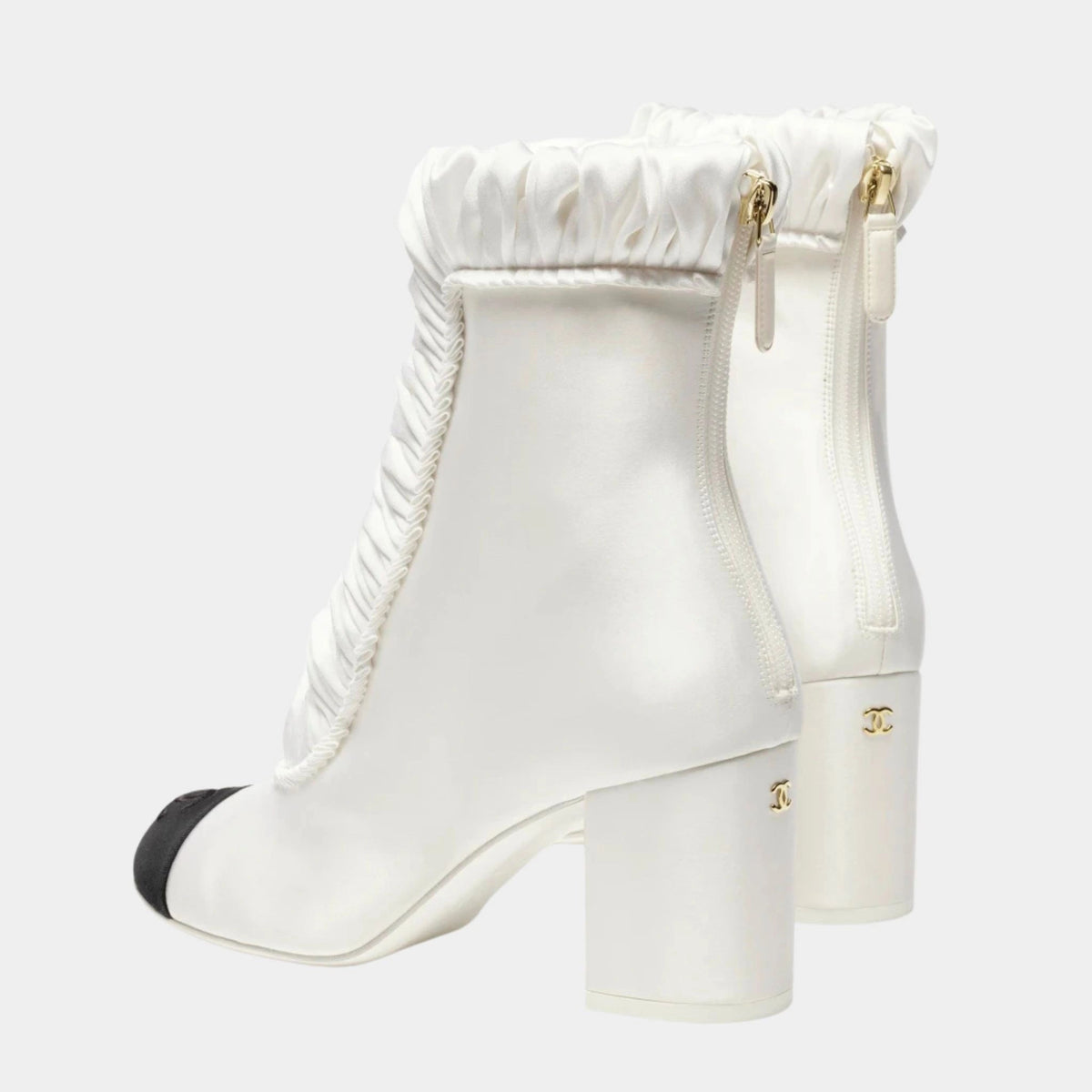 Ankle boots Silk Satin & Grosgrain