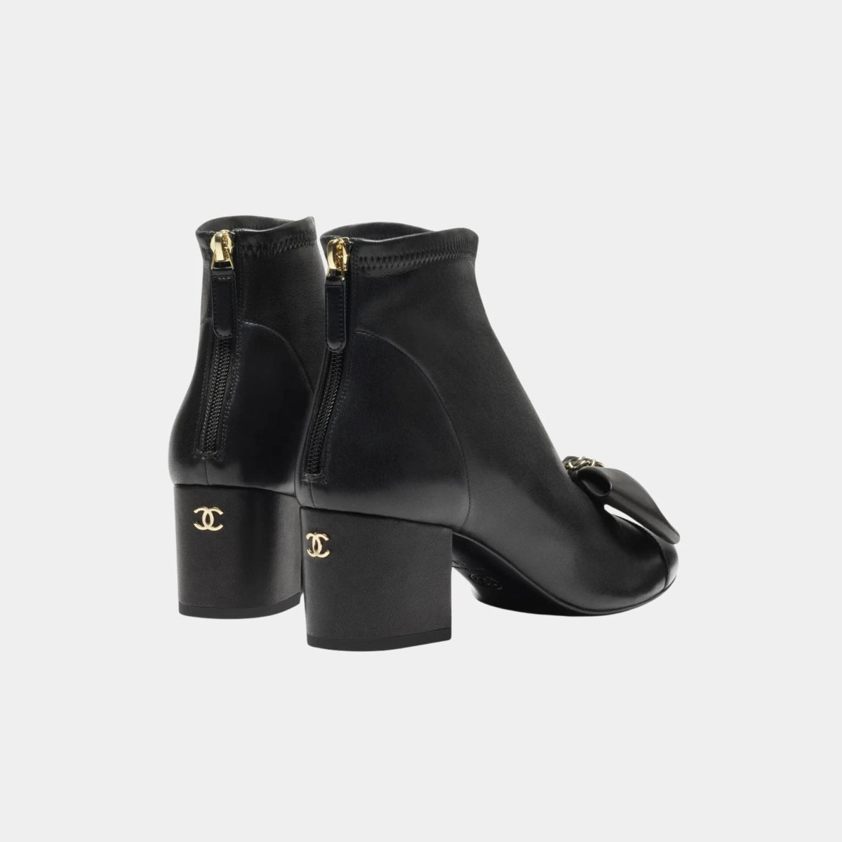 Ankle Boots in Stretch Lambskin