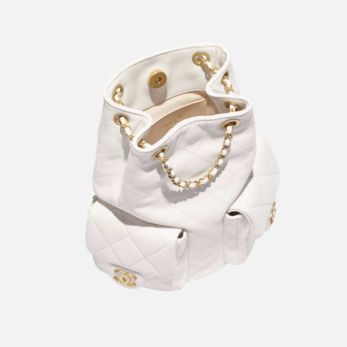 Backpack Cruise 2024/25 In Shiny Lambskin And Gold Tone Metal