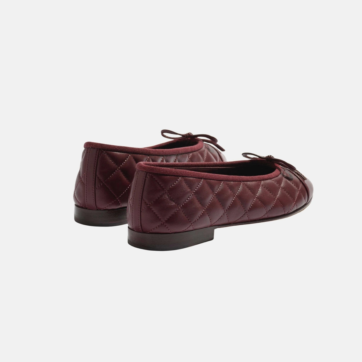 Ballet Flats in Lambskin Leather