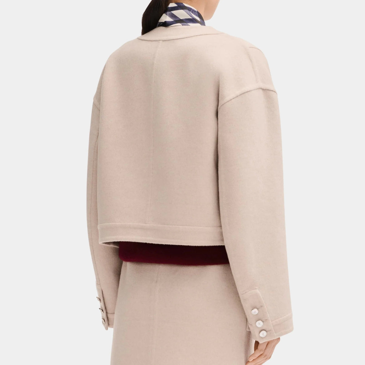 Beige Jacket in Cashmere