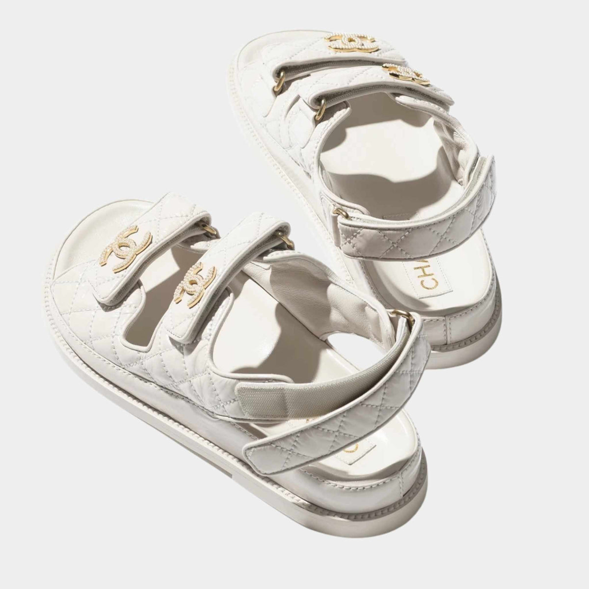 Dad Shoes in Shiny Lambskin