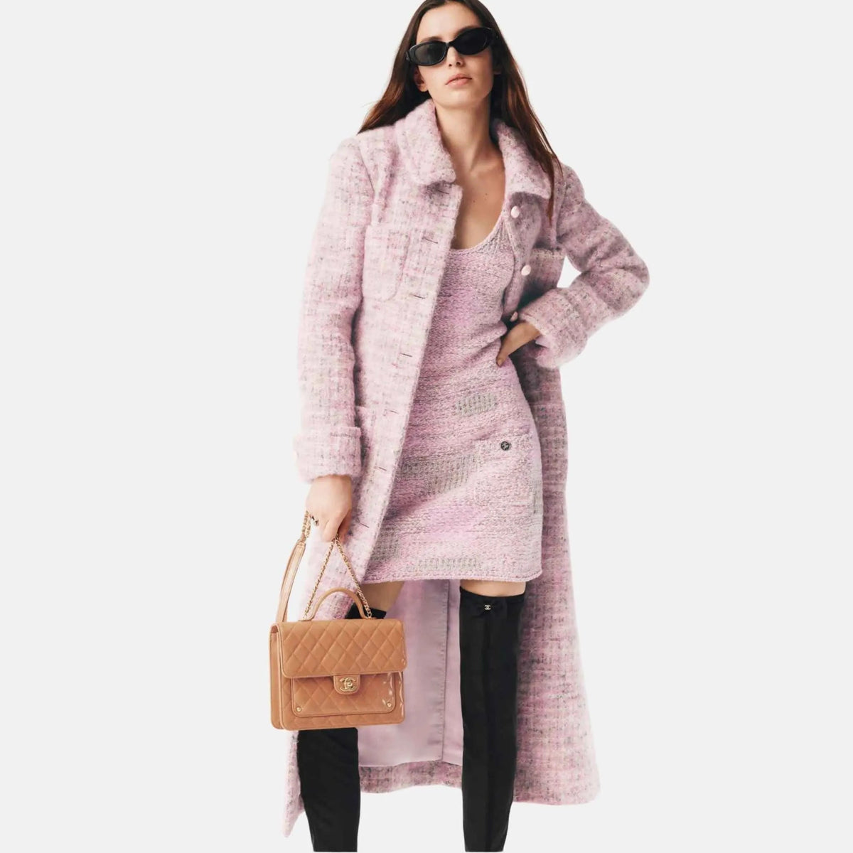 Dress in Wool and Cashmere