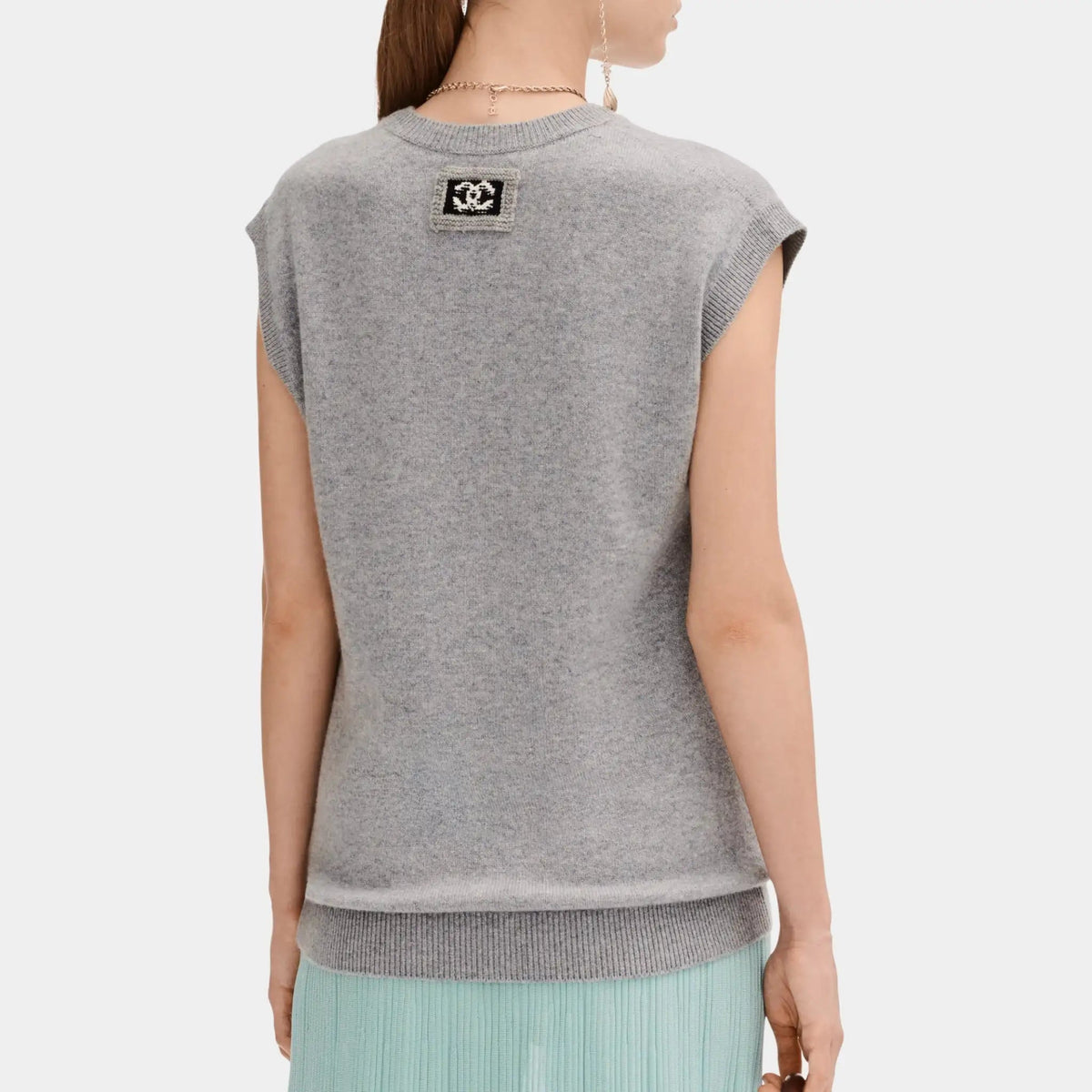 Grey Sweater in Cashmere