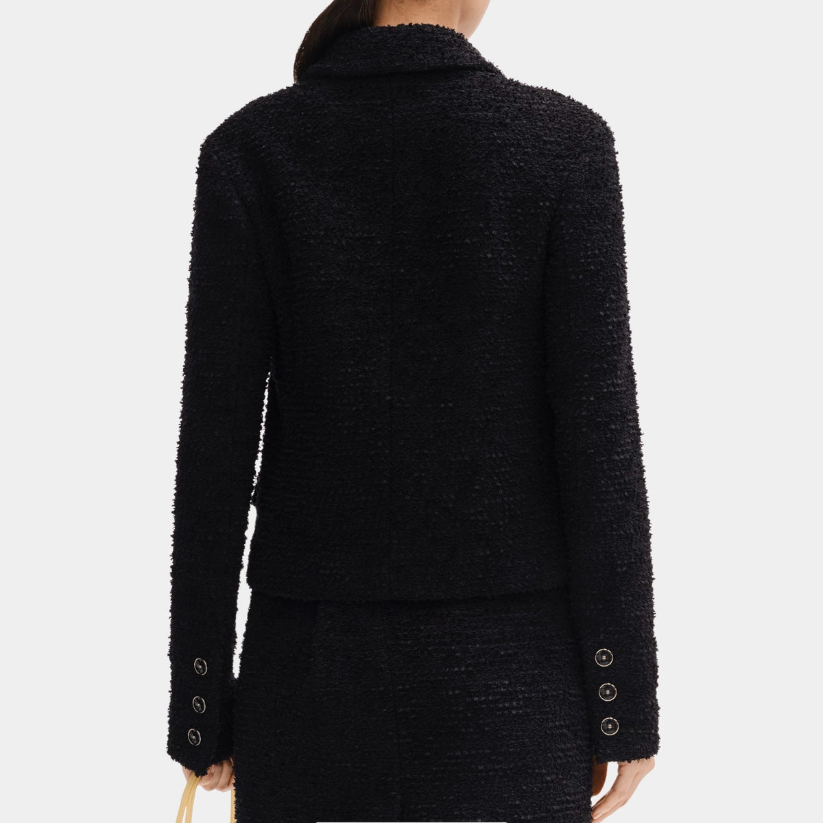 Jacket in Black Tweed