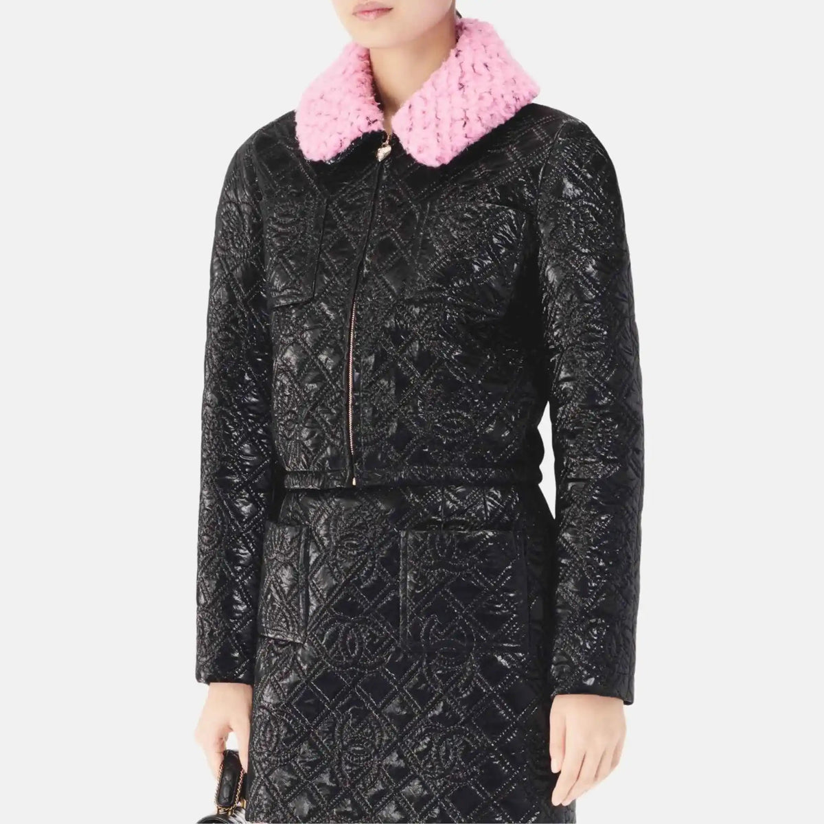 Jacket in Quilted Canvas
