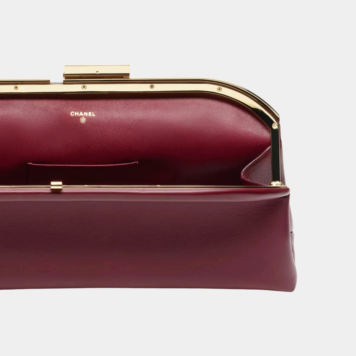 Large Clutch in Lambskin