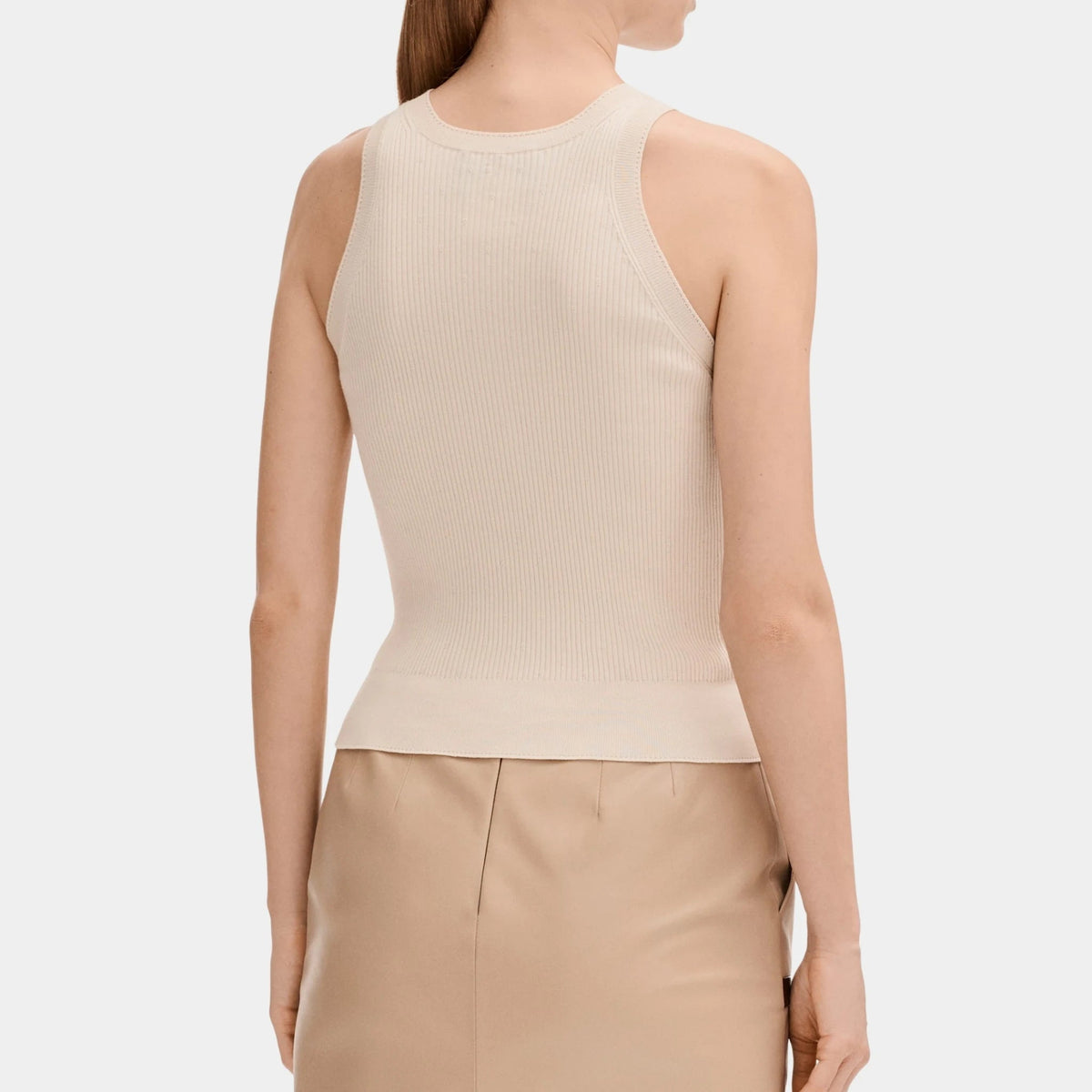 Light Beige Top in Cotton
