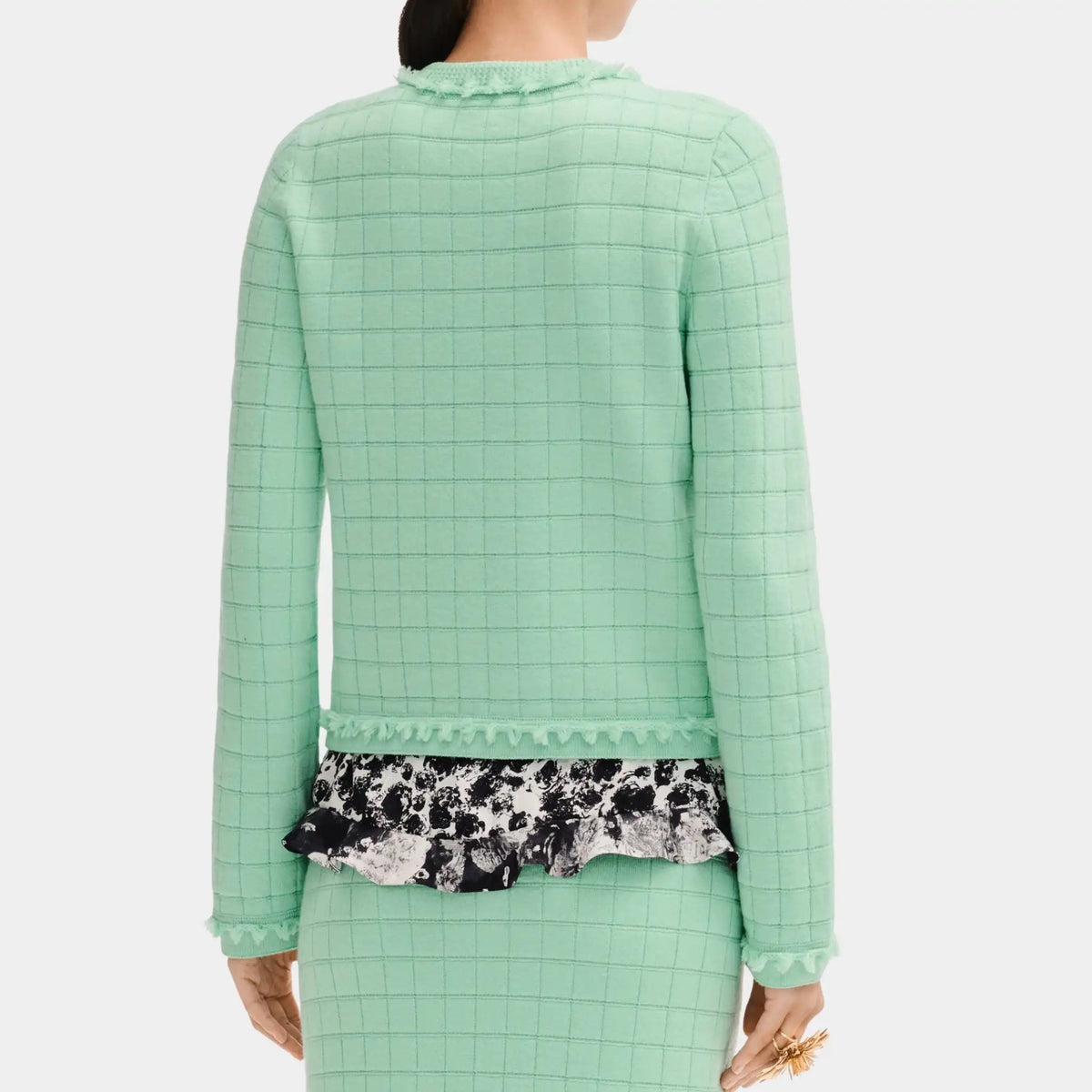 Light Green Jacket in Cashmere