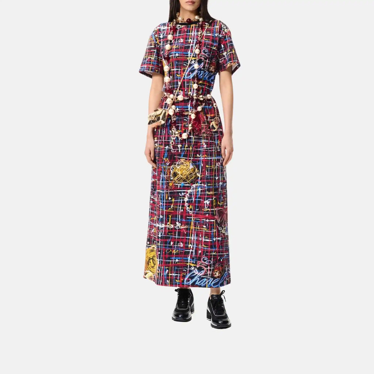 Long Dress Cotton Multicolour
