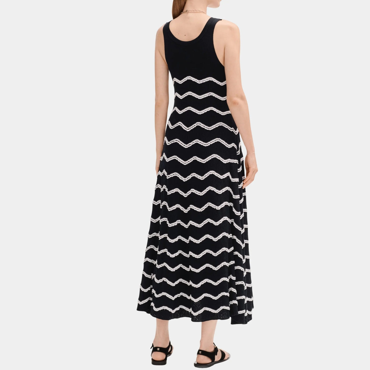Long Dress in Cotton and Mixed Fibers