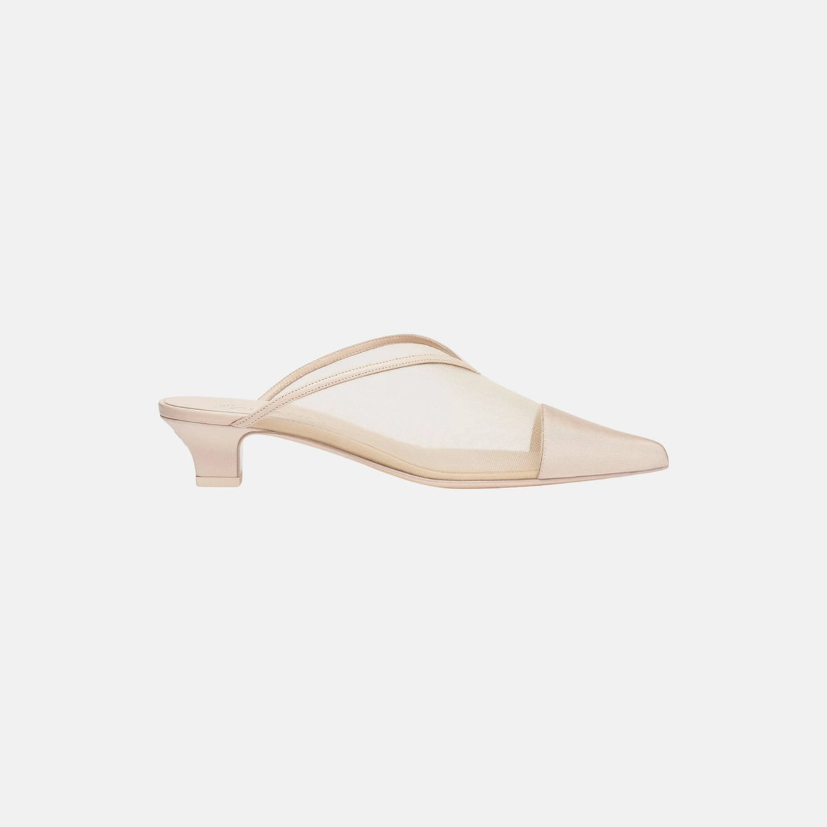 Mules in Mesh and Grosgrain