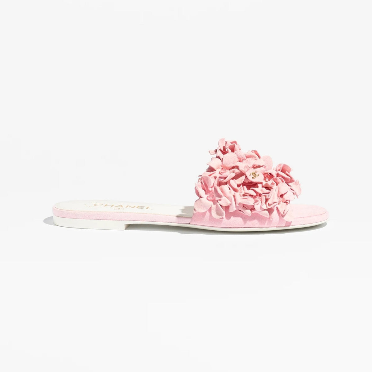Mules Suede Kidskin Strass