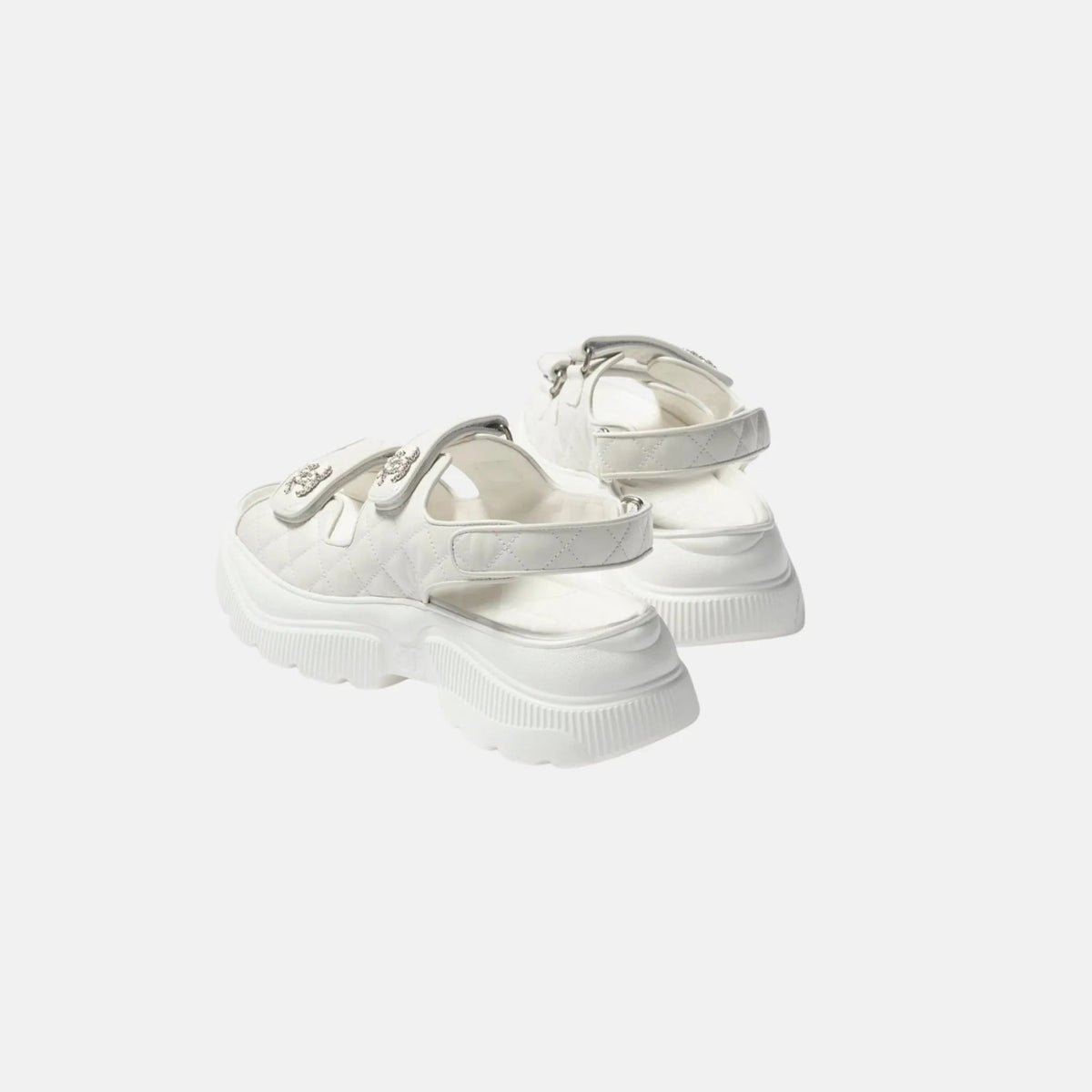 Sandals in Shiny Calfskin