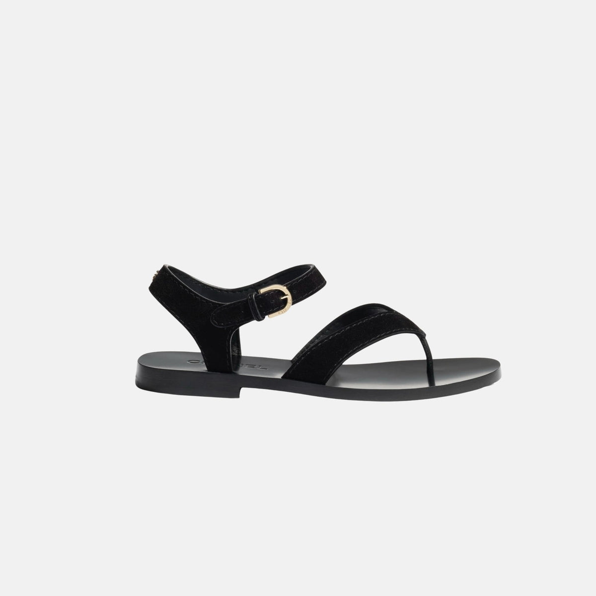 Sandals in Suede Calfskin