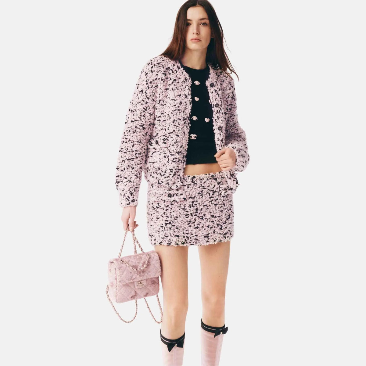 Skirt in Cotton and Wool
