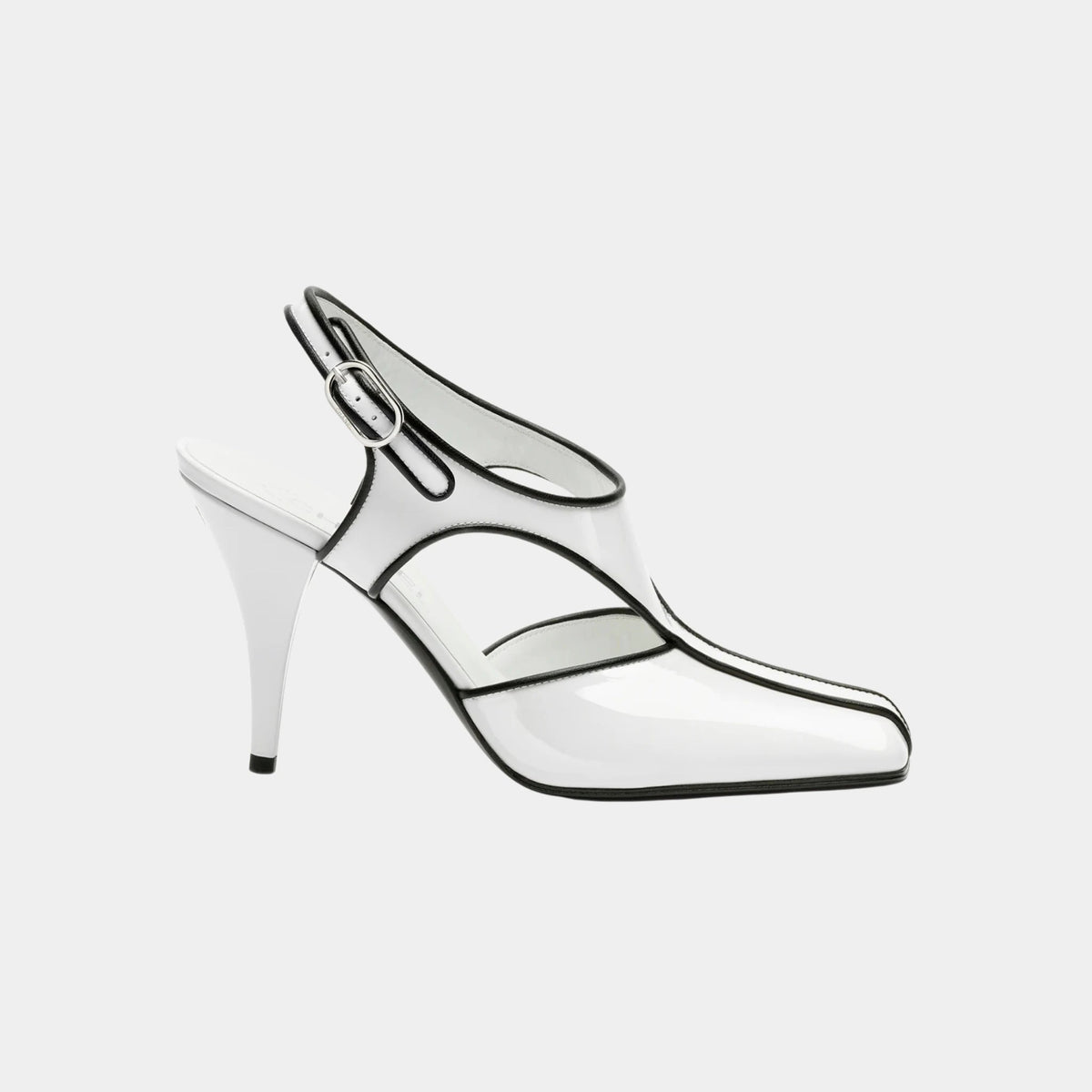 Slingbacks in Patent Calfskin & Lambskin