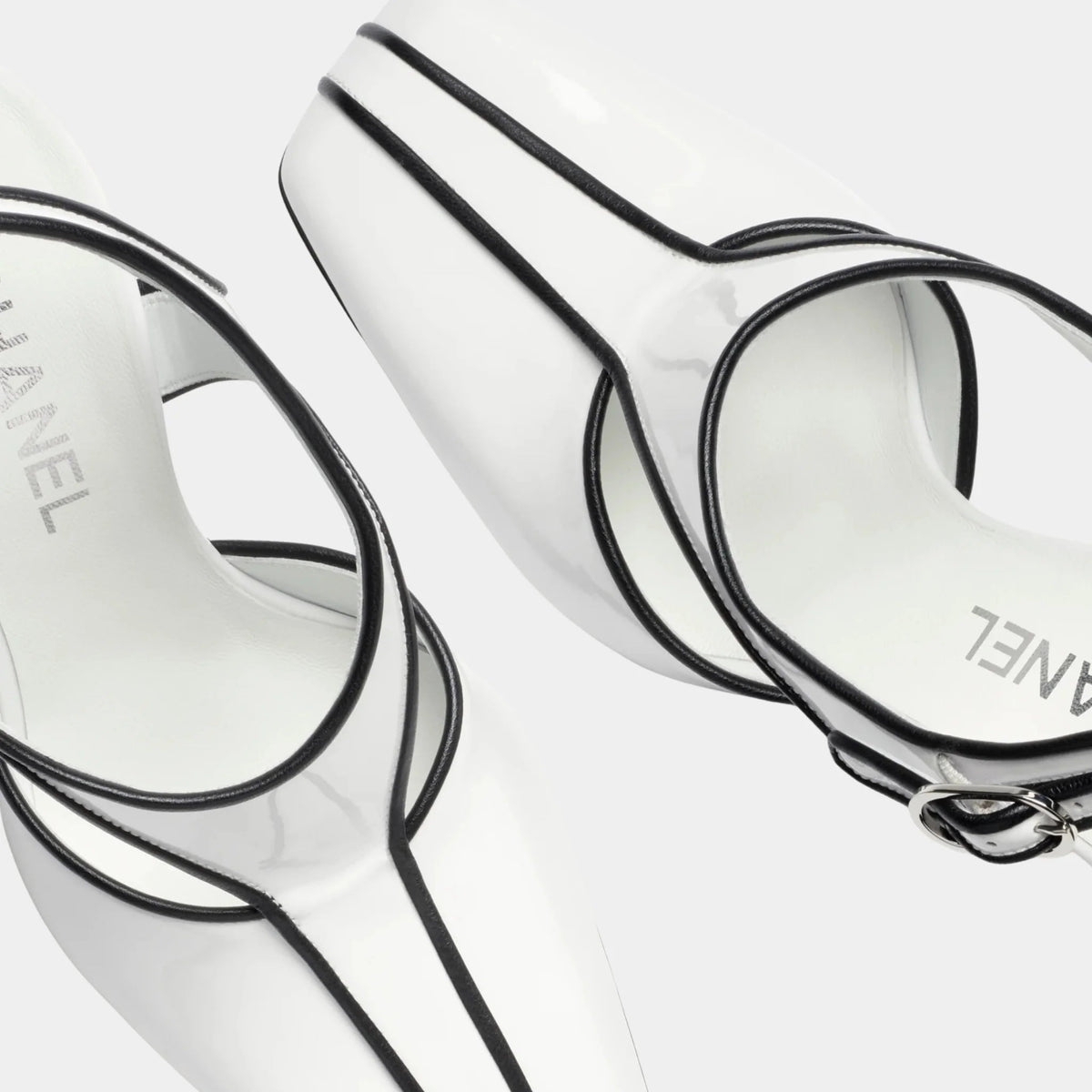 Slingbacks in Patent Calfskin & Lambskin