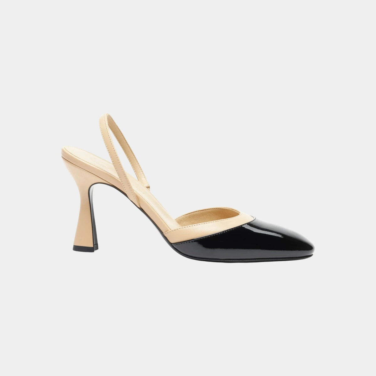 Slingbacks in Patent Calfskin & Lambskin