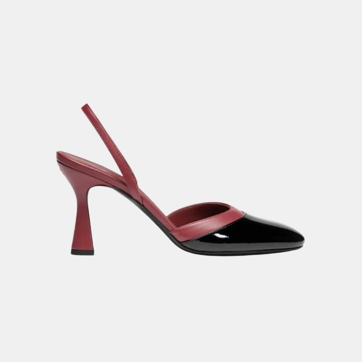 Slingbacks in Patent Calfskin & Lambskin