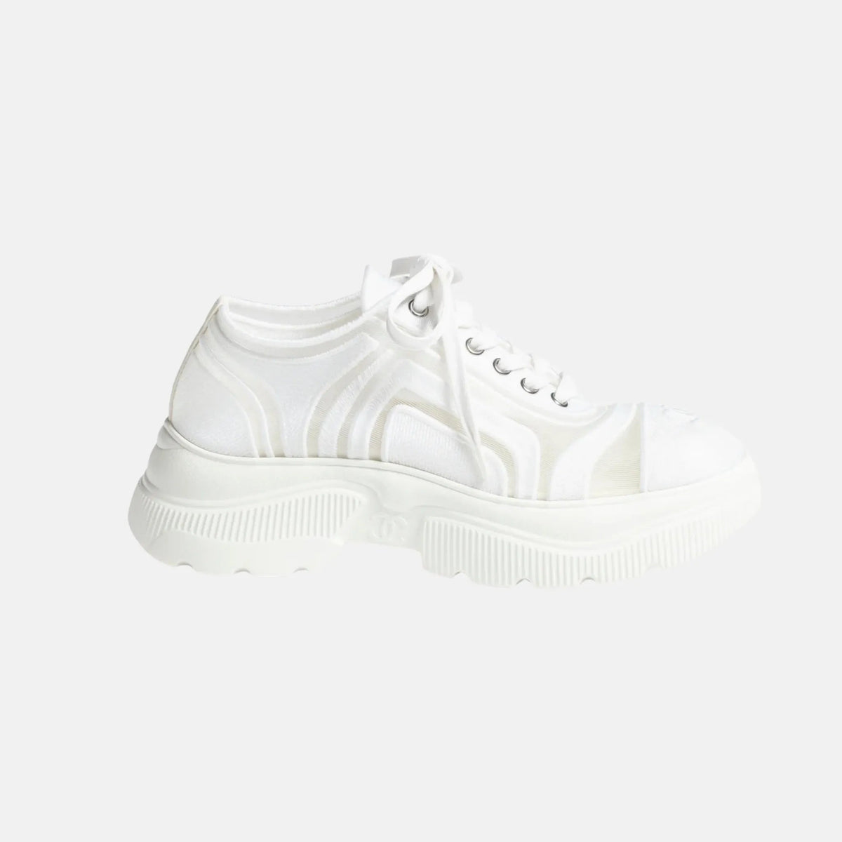Sneakers in Mesh and Mixed Fibers