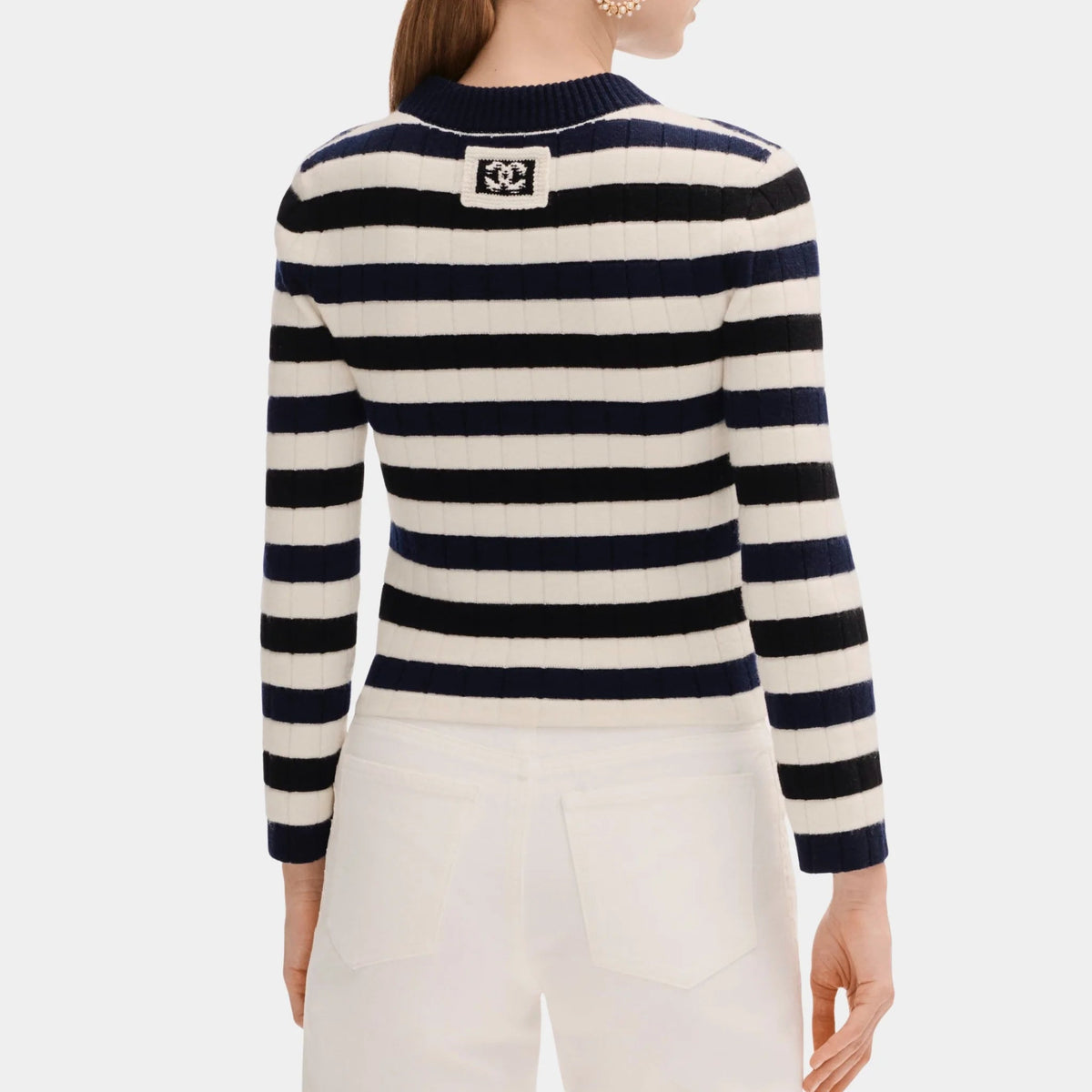 Striped Sweater in Cashmere