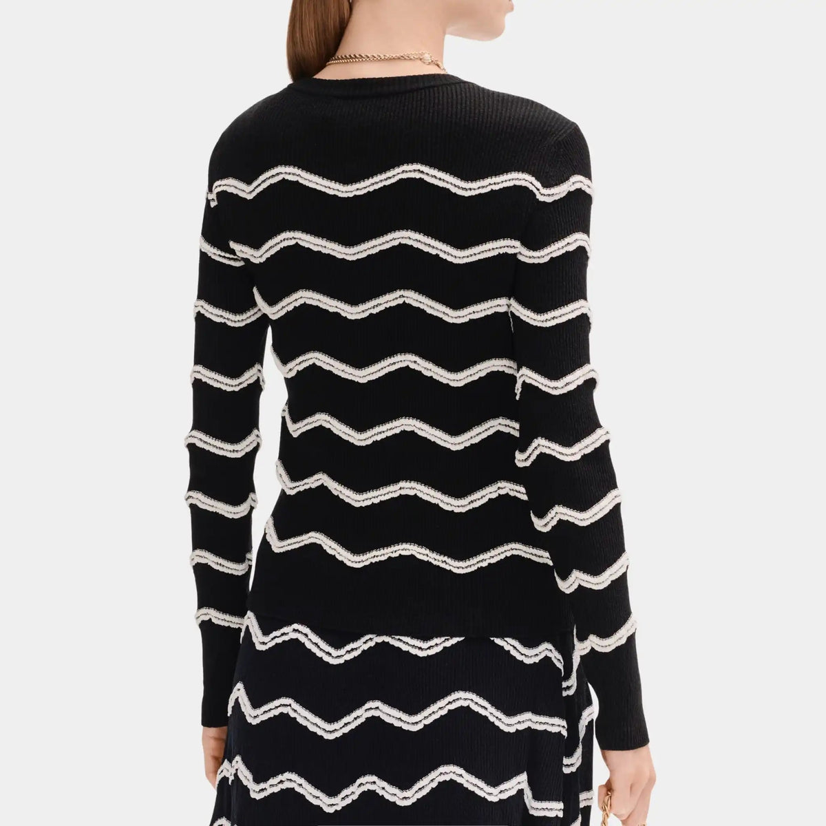 Sweater in Cotton and Mixed Fibers