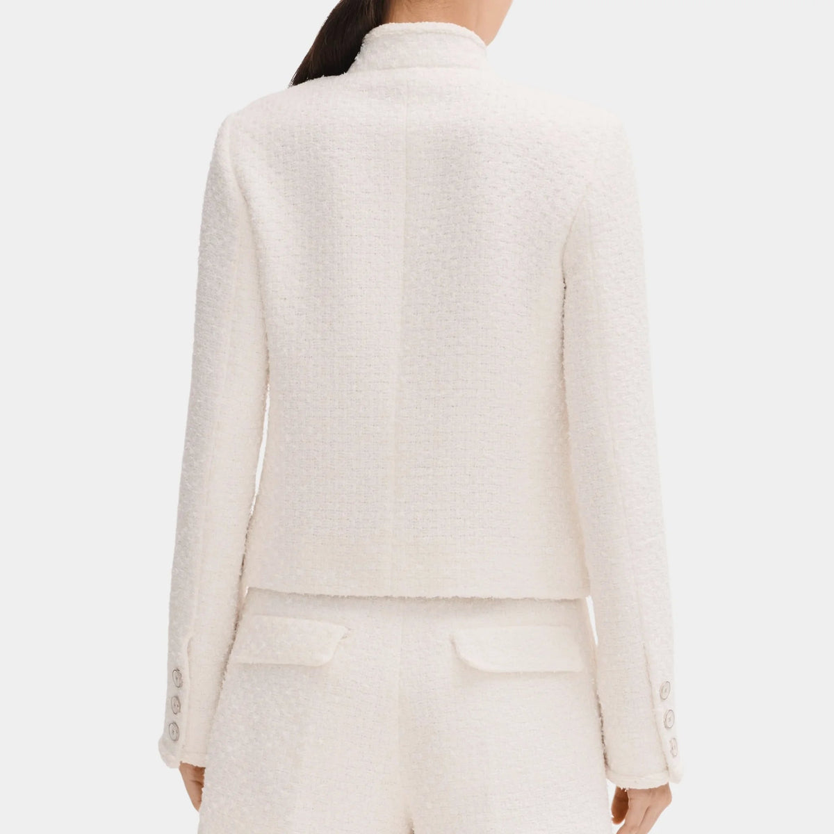 White Jacket in Tweed